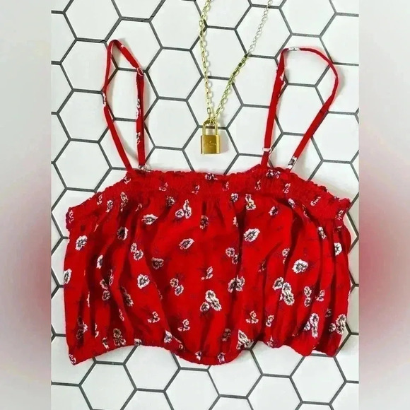 Shopbop floral crop tank - Picture 3 of 5